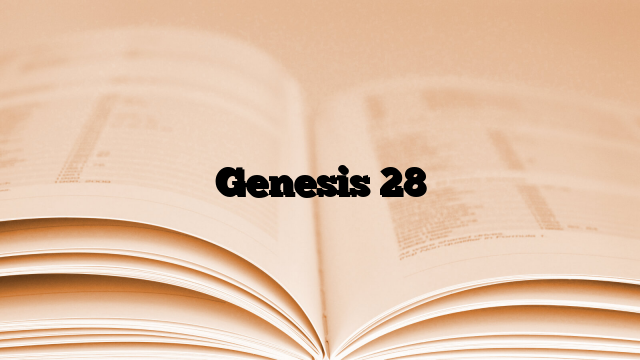 Genesis 28