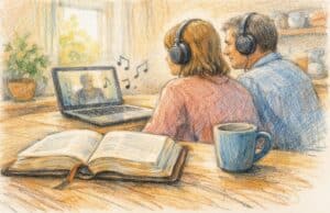 Cor Weeda spreekt bijbeluitleg in voor De Bijbel Door en Volg Mij, luisterseries met uitleg en geloofsverdieping op TWR360