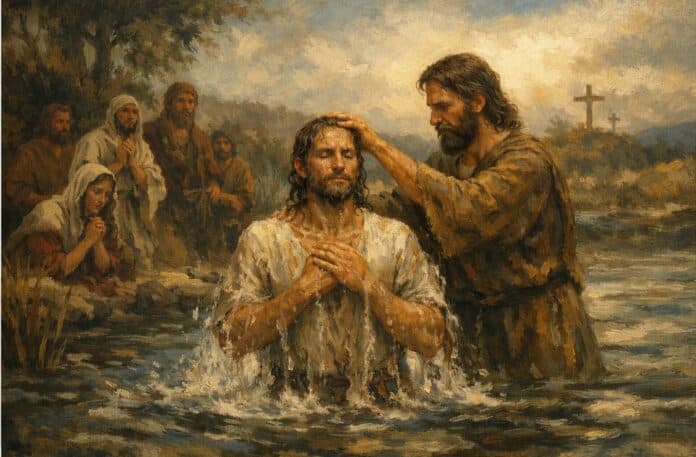 De doop als symbool van sterven en opstaan met Jezus Christus volgens Kolossenzen hoofdstuk 2.
